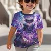 3D Print Jujutsu Kaisen Satoru Gojo Baby Clothing 5 To 14 Years Male Outdoor Clothes for Children Boy Girl Child T-Shirt Top