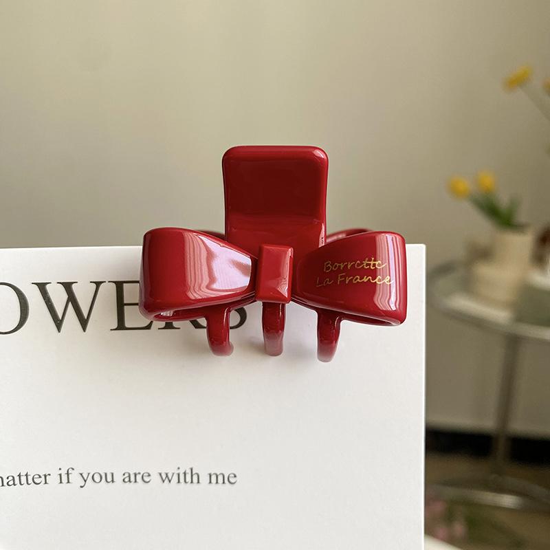 Новые ретро ацетатные маленькие заколки для волос для женщин, изысканные банты, заколки для волос, боковые заколки для волос для девочек, аксессуары для волос, корейские заколки для волос