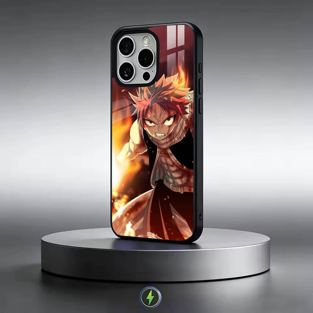 Anime Fairy Tail N-Natsu Phone Case For iPhone17,16,15,14,13,12,11 Plus,Pro Magnetic For Magsafe Wireless Charging