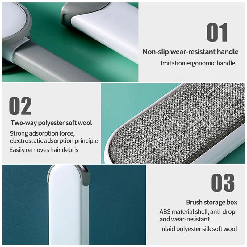 Волшебная одежда, средство для удаления ворса, многоразовая роликовая щетка для шерсти домашних животных и кошек, многоразовые щетки для чистки статической пыли, ручной инструмент для чистки
