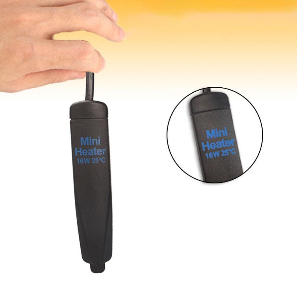 8/16 Вт Мини-нагреватель для аквариума Энергосберегающий термостатический обогреватель для черепахи Аквариум