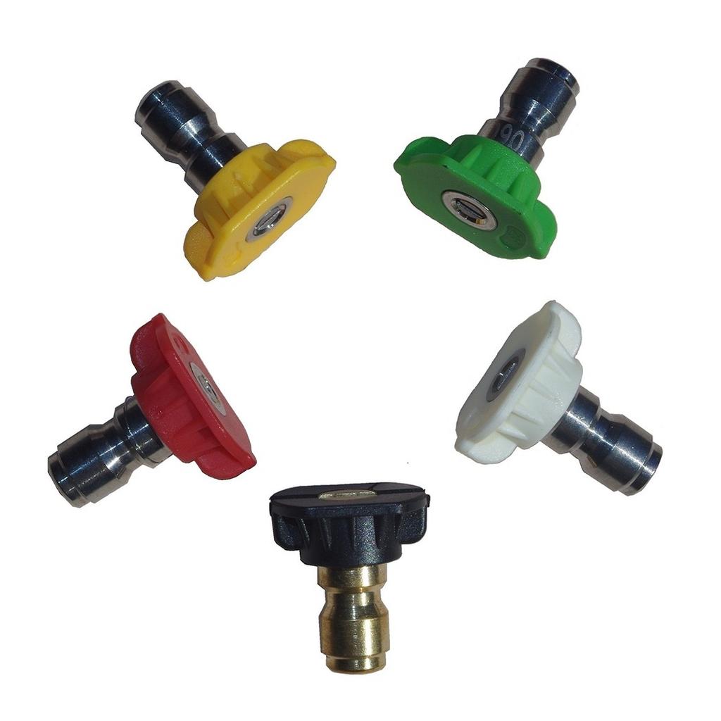 Quick Coupling Nozzle Replacement Wash 1/4inch 5 Pieces/Set