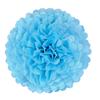 1pcs Set 7.8inch Blue Paper For Birthday Party Pom Pom Paper Balls Pom Pom Paper Paper Flowers Decorations Hanging