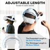 Universal headband for Meta Quest 3/2/Pro/Pico4/4Pro VR glasses, ergonomic, comfortable and stress-relieving headwear accessorie