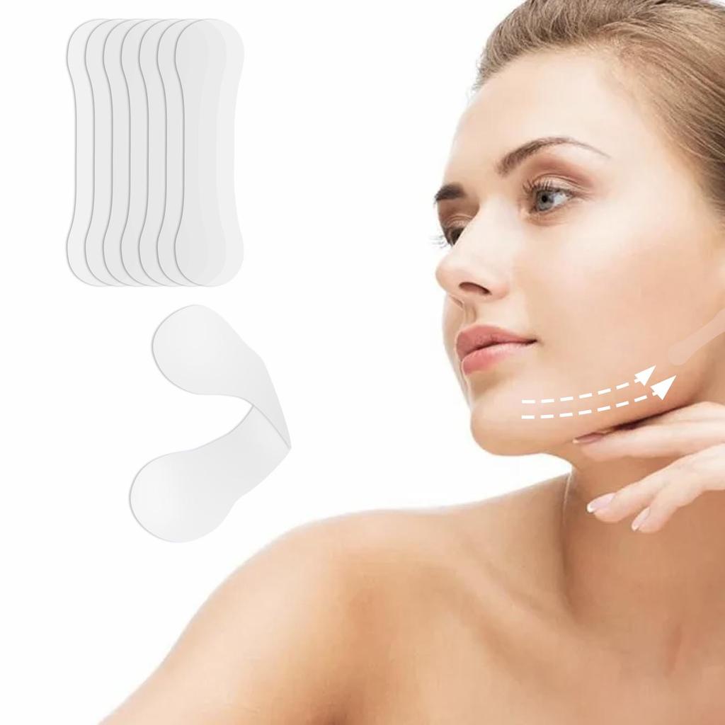 100PCS Invisible V Face Lift Sticker Fade Fine Lines Lift Tighten Jaw Muscle Shaper Patch Shrink Patch Invisible Stickers