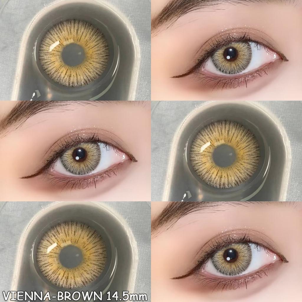 Eyeshare Colored Contact Lens For Eyes DIAMOND Series Color Contact Lens Eye Contacts Colored Cosmetic Lenses Yearly 2pcs/pair