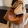 Retro Bag Women's Large Capacity 2025 New Autumn and Winter Versatile Casual Shoulder Bag Simple Work Commuter Tote Bag