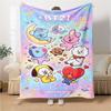 Microphone Fun Night Flannel blanket, soft and warm, suitable for beds and sofas, all seasons, portable travel blanket. 0730126