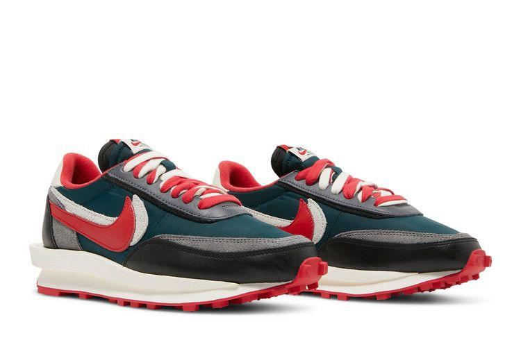 Мужские кроссовки Nike LD Waffle sacai Undercover Midnight Spruce University Red