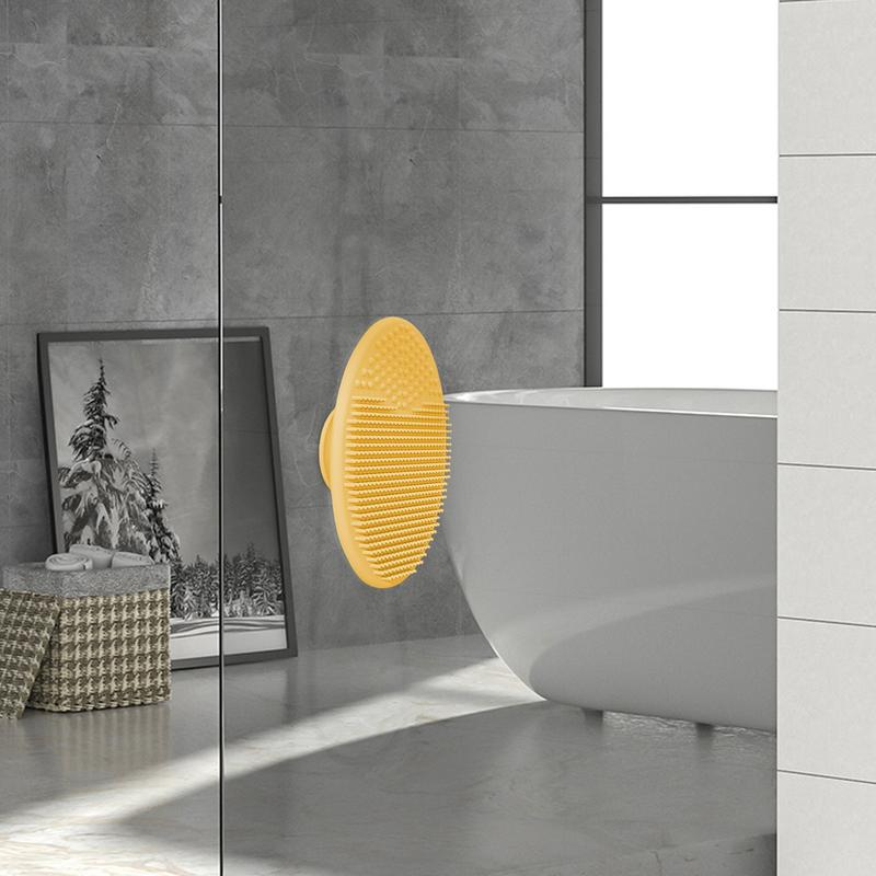 1 шт. Силиконовая щетка для шампуня для купания младенцев, мягкая силиконовая детская душевая щетка, массажные щетки для мытья волос, расческа для вытирания