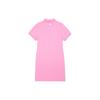 New MLB Short Sleeved Dress Women's Pink 3FOP00623-50PKS
