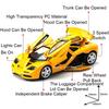 1:32 F1 720S Models Cars Toys Alloy Diecast Wheel Pull Back Miniature Sports Car with Light Sound Vehicles Toddler Kids Gifts