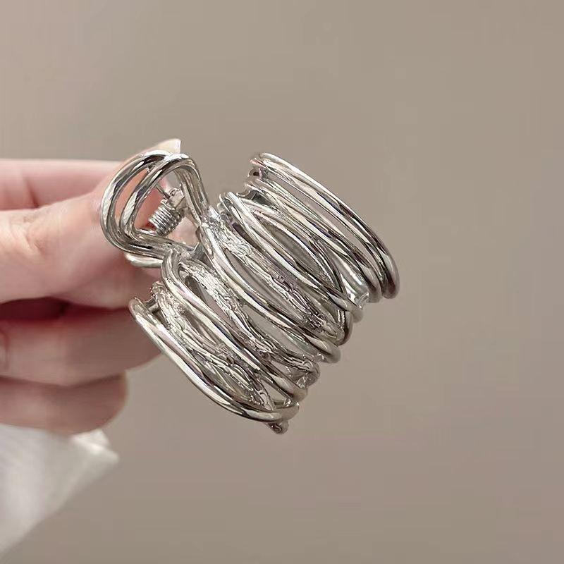 Высокий зажим для хвоста для женщин, модные металлические зажимы для волос для девочек, фиксированная шпилька для девочек, зажим для волос, аксессуары для волос, головные уборы