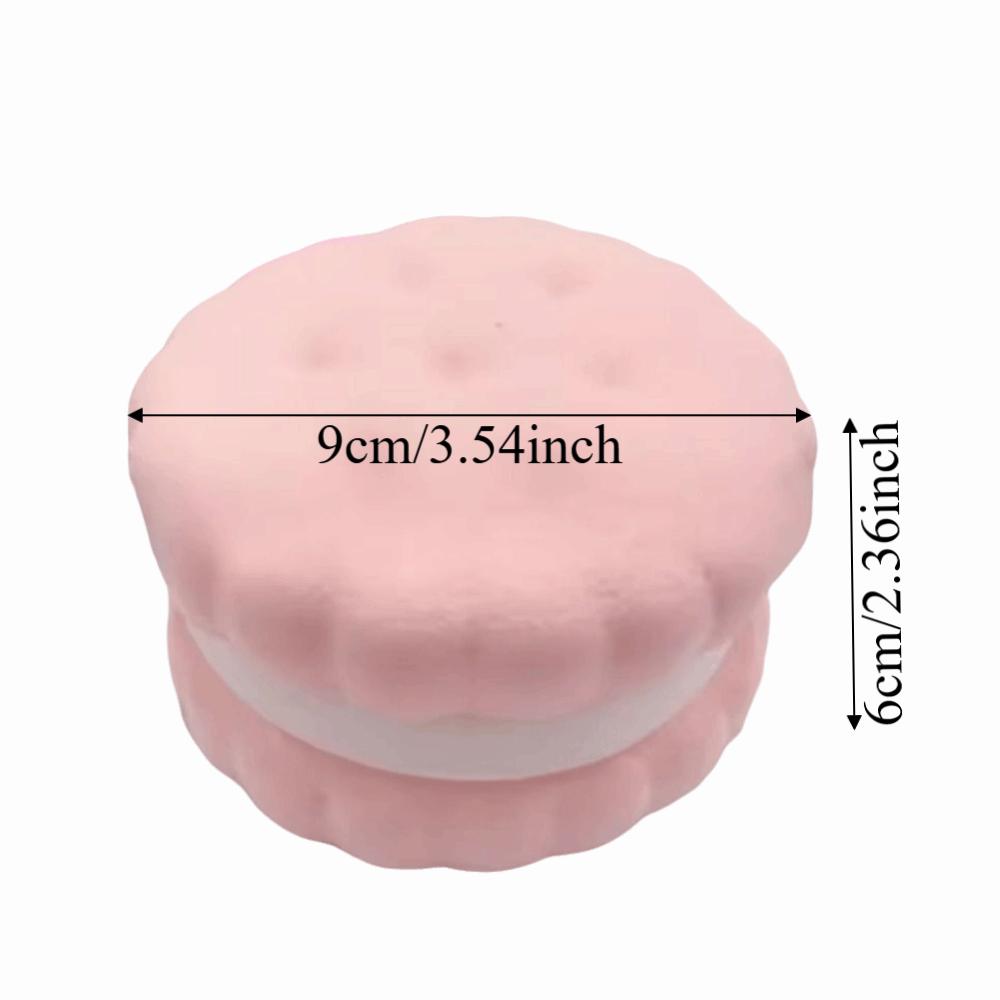 Soft Texture Slow Rebound Cake Toy Portable Squeeze Toy Squishy Toy Simulated Cake Educational Toy