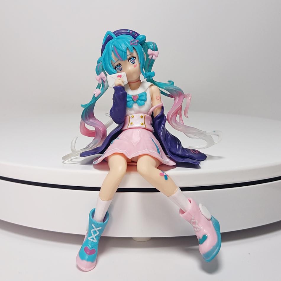 14Cm Taito Hatsune Miku Action Figure, Conventional Fashion, Collectable Model, Collectable Decoration Toys, Birthday Gift