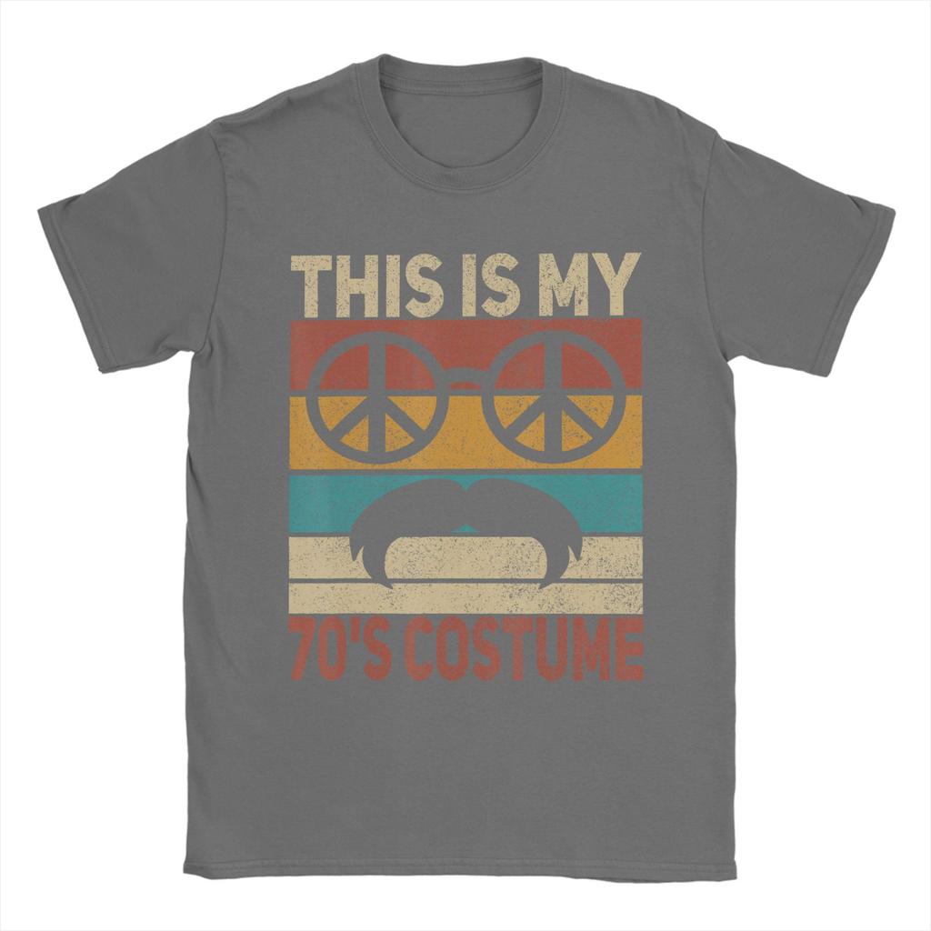 This is My 70s Costume 70 Styles Unisex 70's Disco 1970s T-Shirt Summer Fashion T Shirts Unisex Tees Short Sleeve Vintage Tshirt
