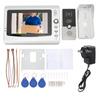 Wired Video Intercom System 7 Inches Video Doorbell Door Phone System HD Camera Kits for Villa Home