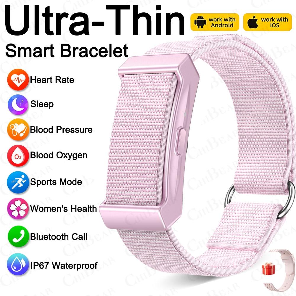 2026New Screenless Design Smart Bracelet Men Heart Rate Blood Pressure Sports Mode SleepSlim Light Design Smartwatch Women 2