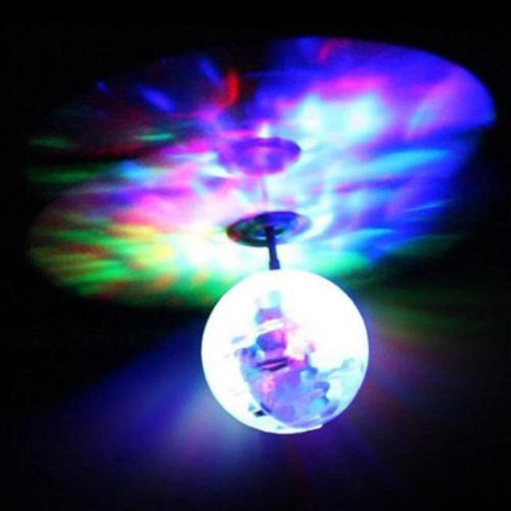 Intelligent Sensing Electric Flying Magic Ball Colorful Lights Crystal Ball Flying Toy Kids Gift