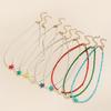 Bohemian Starfish Pendant Necklace Summer Jewelry Beaded Neck Chain Handmade Necklace  for Women