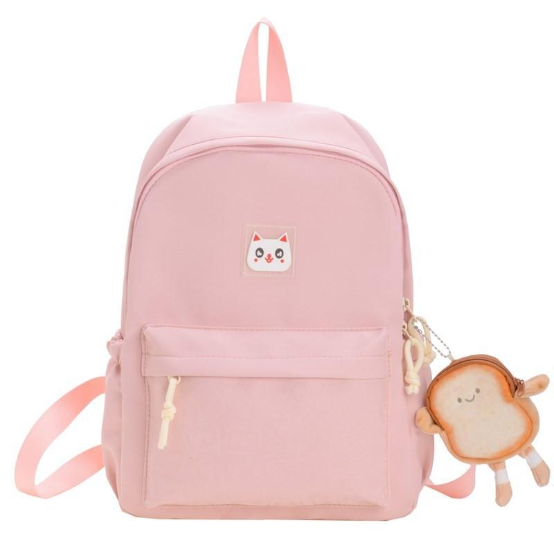 Cute And Stylish Pure Color Backpack For Boys And Girls Perfect For Kindergarten Use