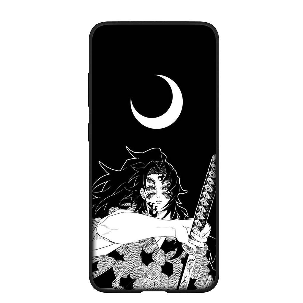 Чехол для телефона Samsung Galaxy S25 S24 S23 iPhone 16 15 Xiaomi Redmi Note 14 13 12 16E X Pro Max OPPO Moto Huawei Kokushibo Demon Slayer Tanjirou Cover
