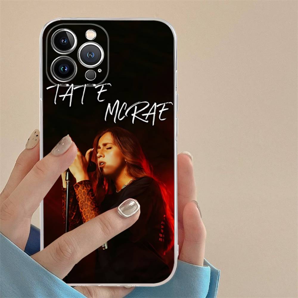 Канадская певица T-Tate M-McRae Прозрачный мягкий чехол для телефона для IPhone 15 12 14 16 17 13 Plus 11 Pro Max 13 Pro