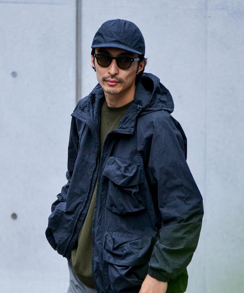 Snow Peak Indigo CN Cap AC-25SU422 Headwear Cap Hat Men Women BLACK 2