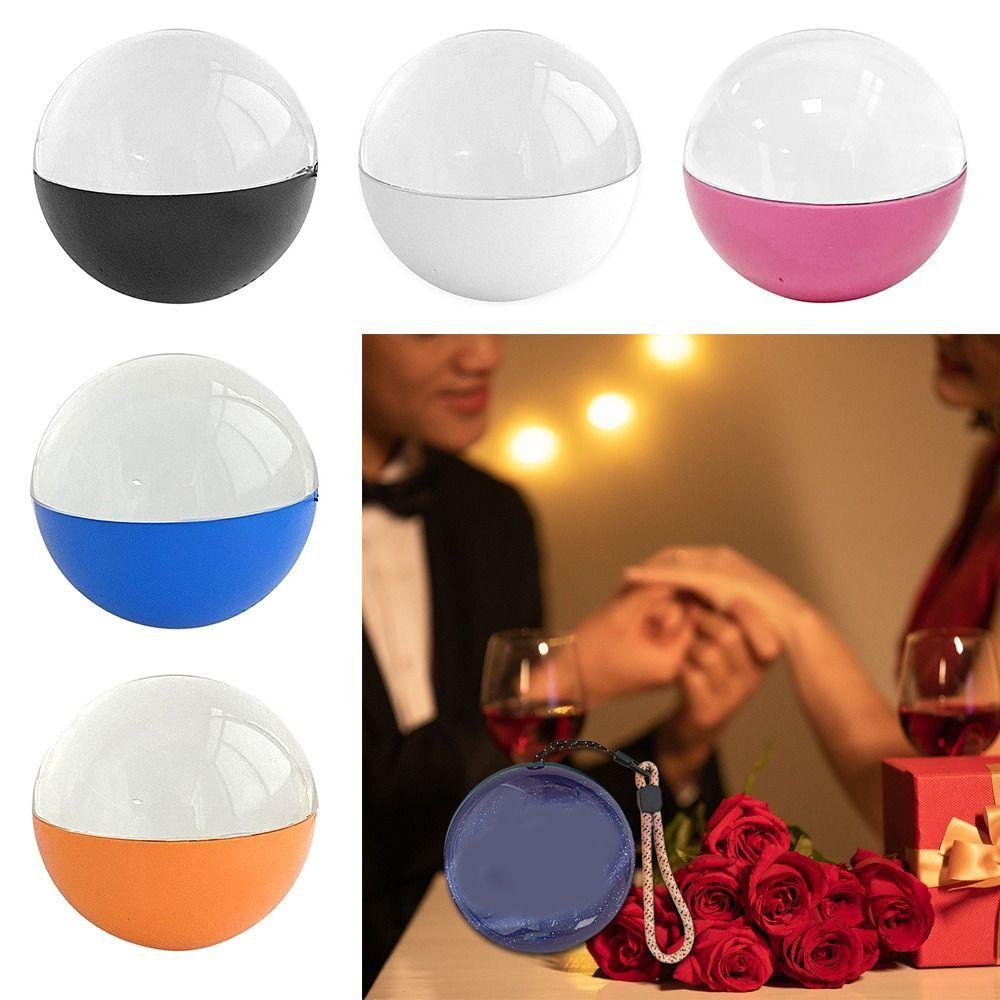 DIY 3D Crystal Ball Electronic Screen Video Photo Album NEW Digital Video Display Birthday Gifts