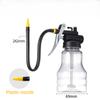250 ML Oil Can High  Pressure Hand Pump Oiler Lubrication Metal Gun for Lubricants Oiler with Oil Spray Hose Car Oil Pot Bottle