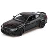 TOKAXI Масштаб 1/36 BMW M4 Литая Миниатюрная Машинка с Функцией Инерционного Движения, Черный, Подарок на День Рождения/Рождество для Мальчиков и Девочек