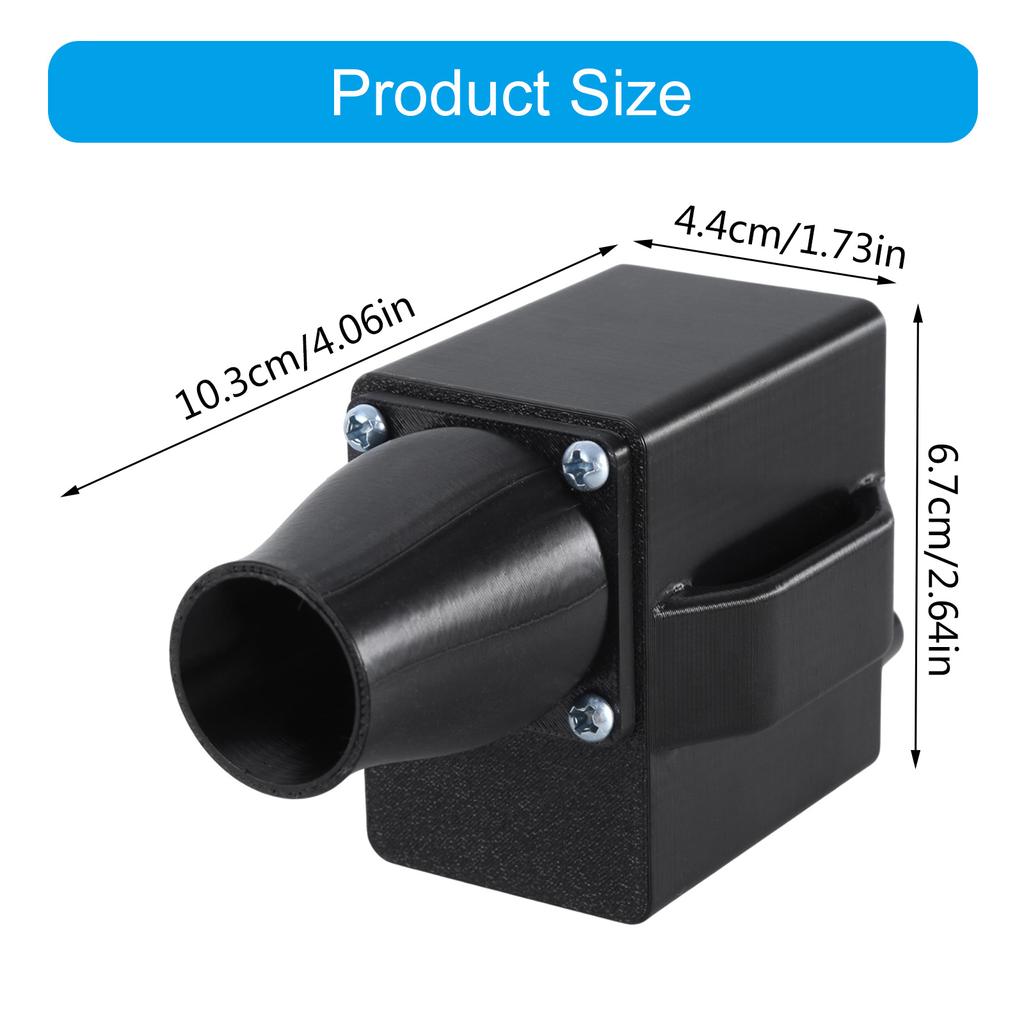 BBQ Blower Fan 12V With Variable Speed Control Suitable For Outdoor Charcoal Starter Grilling Camping Cooking Wood Stove