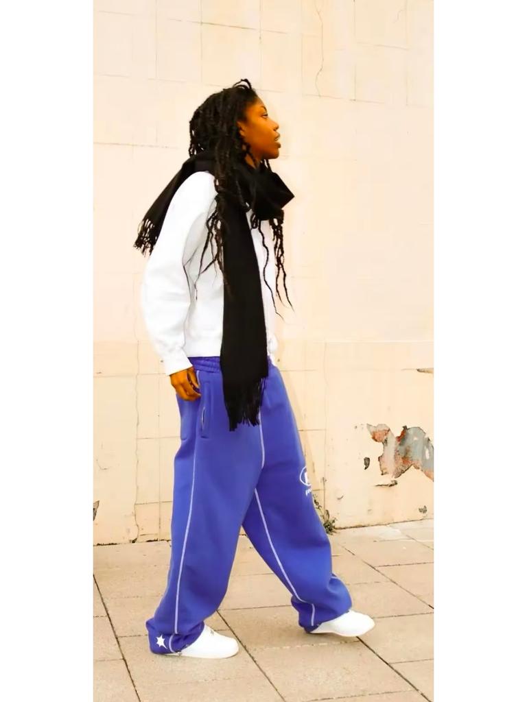 Y2K Casual Pants Mens Womens Harajuku Hip Hop Letter Graphics Embroidered Baggy Pants Joggers Elastic Waist Sweatpants