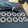 4 Pcs Napkin Clasp  Banquet Hotel Napkin Clasp  Large Pearl Decorative Ring  Holiday Napkin Ring