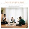 Игры Настольная игра Маджонг Настольная игра Мини-набор маджонга Китайский маджонг Игра Китайский антикварный маджонг