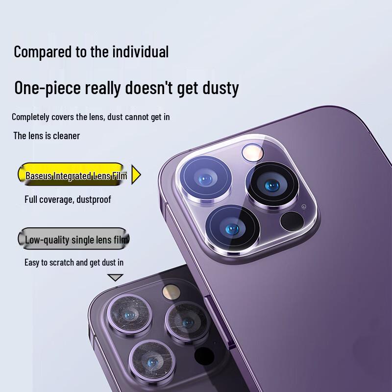 Baseus Защитное стекло для объектива камеры для iPhone 15 Pro/Pro Max