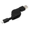 Retractable Micro USB A To USB 2.0 B Male Cable Sync Data Charger for Android