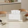 Large Opening Table Napkins Case Nordic Style Tissue Container Desktop Tissue Box  Living Room