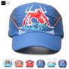 Летние сетчатые быстросохнущие детские бейсболки, бейсбольная кепка с героями мультфильмов для детей, солнцезащитные бейсболки для мальчиков и девочек