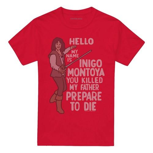 The Princess Bride Unisex Adult Hello My Name Is T-Shirt