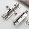 Stainless Steel F-type Door Lock Brushed Silver Door Lock Fashion Door Bolt  Cabinet