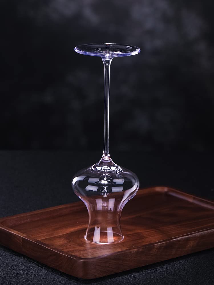 Grappa Wine Glasses, 135ml Capacity, Set of 2, Lead-Free Crystal Glass, Thin