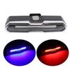 Bike Tail Light USB Rechargeable LED Safety Warning Bike Rear Light with Fixing Strap for Night Cycling