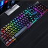 USB-проводная игровая клавиатура, 104-клавишная механическая геймерская клавиатура для компьютера