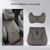 Lincoln Nautilus Headrest & Lumbar Support Cushion Set: 26 Models - Neck & Waist Protection