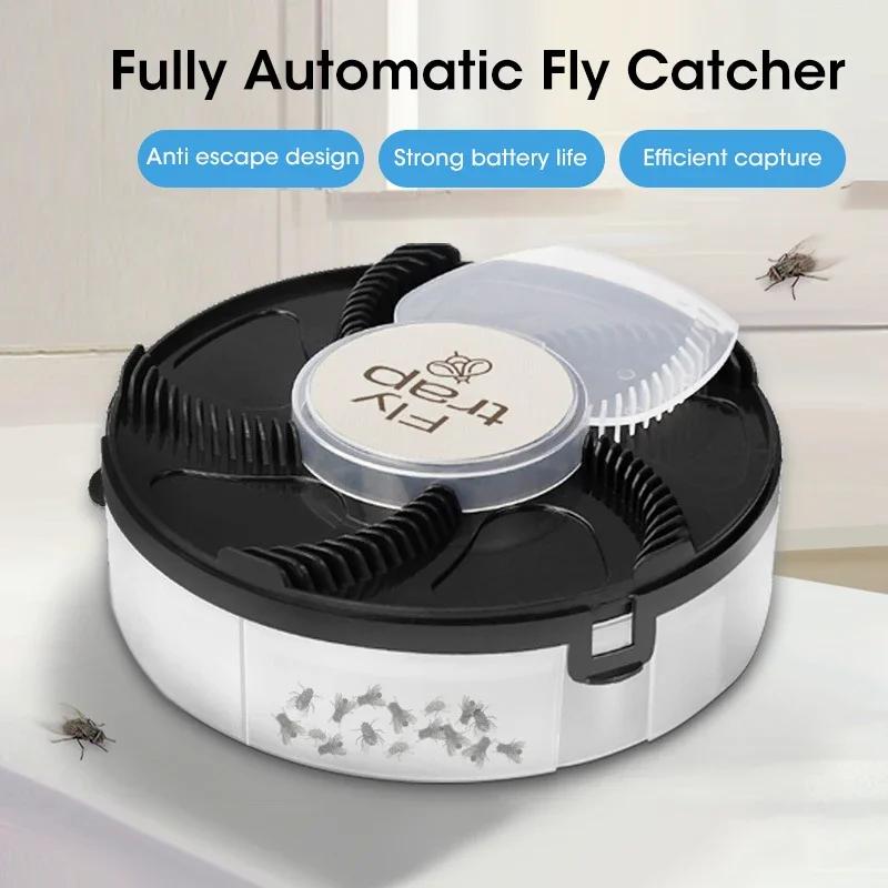 USB Electric Fly Traps Flytrap Automatic Pest Catcher Fly Killer Electric Fly Trap Device Insect Pest Reject Control Catcher