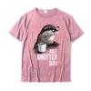 Футболка Funny Otter - Just Anotter Day For Otter Lover Веселые мужские футболки Хлопковые топы Футболка Повседневная