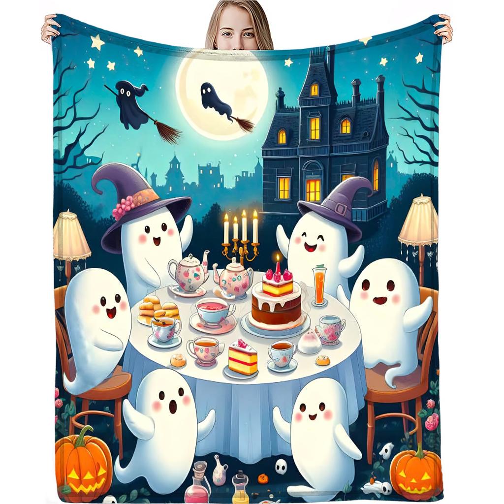 Halloween Print Blanket