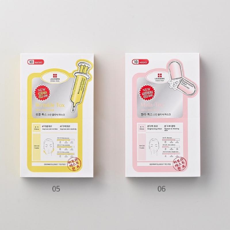 LEADERS Успокаивающая маска для обновления кожи Insolution Aloe Rx 10 листов