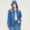 New MLB New York Yankees MONOGRAM Monogram Collection 24FW Denim Jacket Unisex Indigo 3ADKM0444-50INS